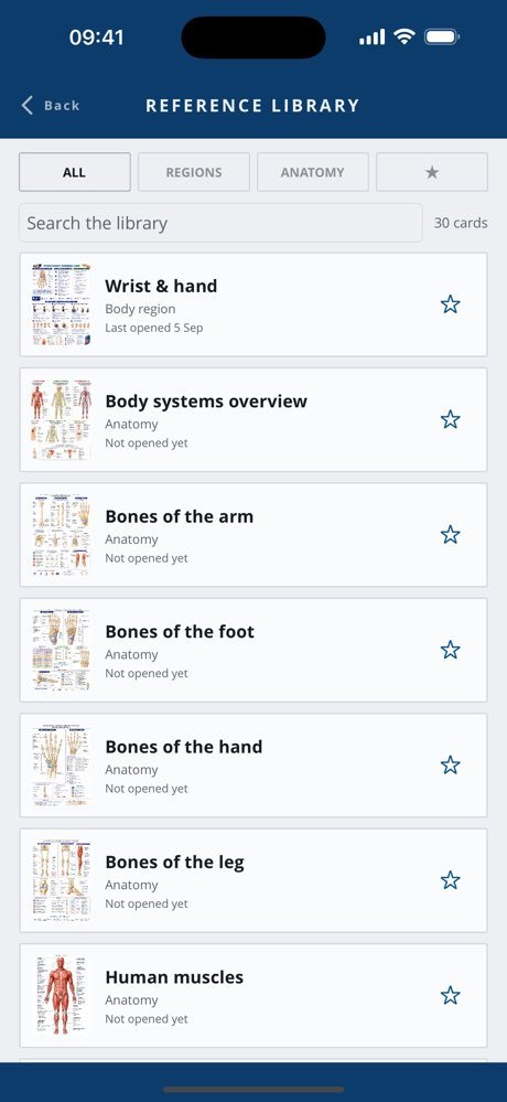 Kinesiology screenshot
