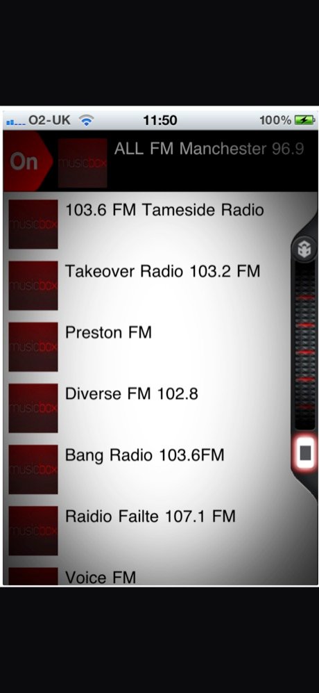 Musicbox screenshot