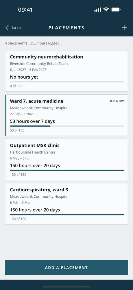 Physio Student screenshot