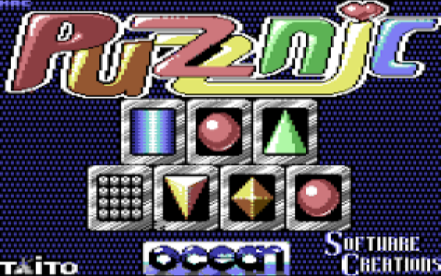 Puzznic on the Commodore 64