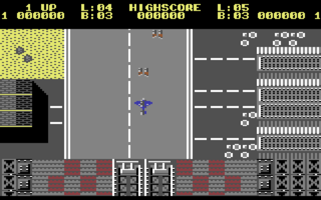 Sky Shark on the Commodore 64
