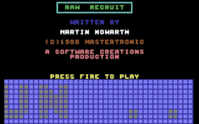 Strike! on the Commodore 64, screenshot 2